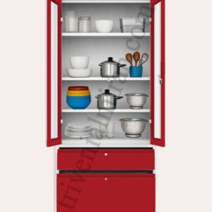 annapurna 5 model for kitchen use with glass door and lock